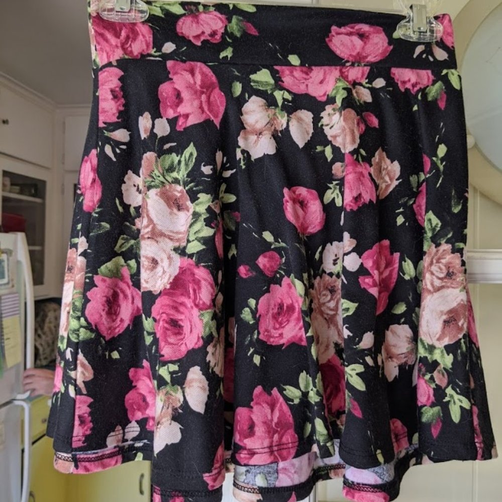 Floral skater dress